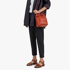 Mansur Gavriel Bucket Bag in Camello Rose